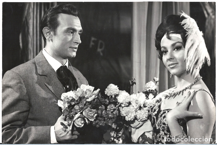 Cine: F30748 MARUJITA DIAZ TONY LEBLANC Y DESPUES DEL CUPLE FOTO B/N ORIGINAL ESPA&Ntilde;OLA HISPAMER