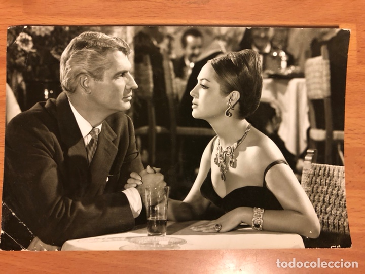 Cine: Foto original de sara Montiel en pecado de amor.18x11,5 cm