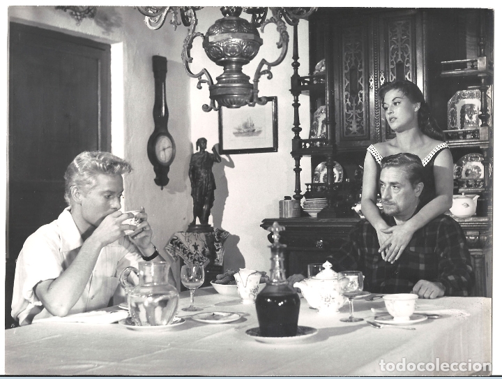 Cine: F30795 EMMA PENELLA VICENTE PARRA ENRIQUE DIOSDADO FEDRA FOTO B/N ORIGINAL ESPA&Ntilde;OLA