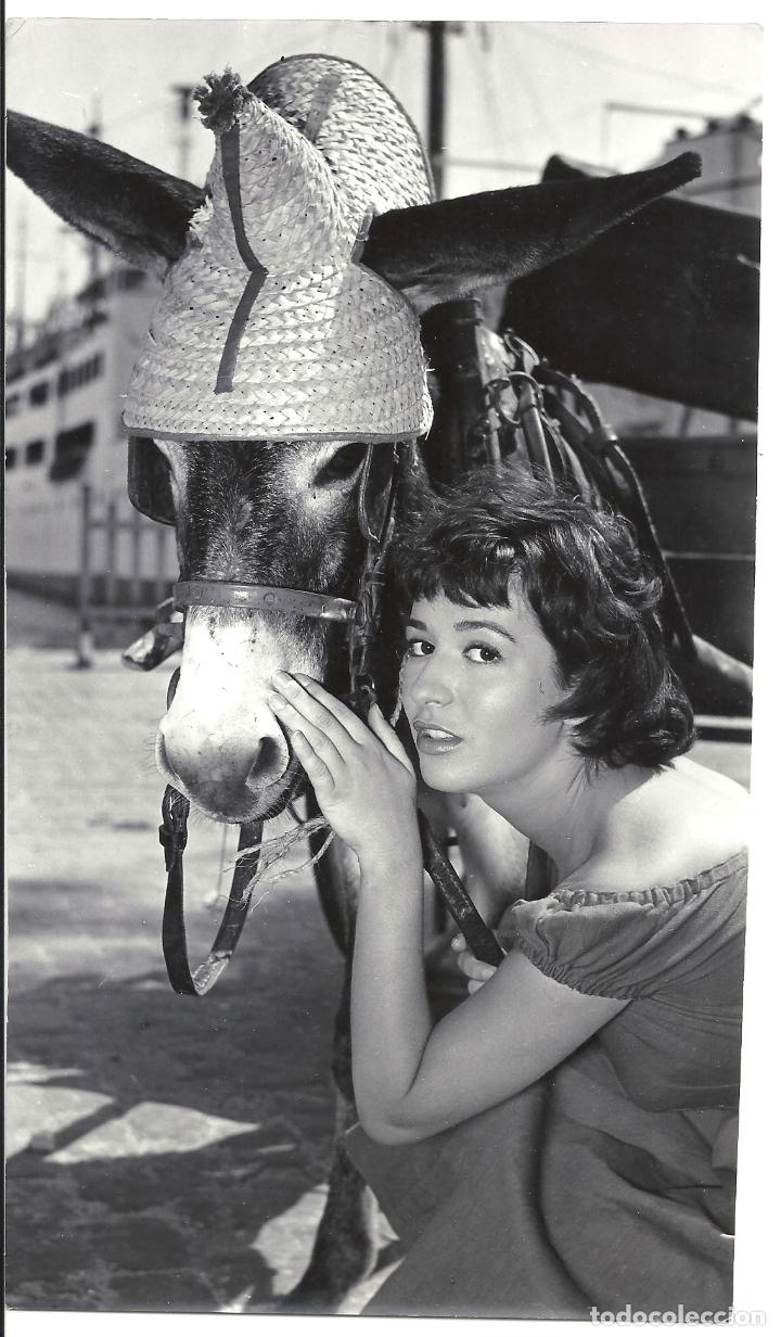 Cine: F30834 MARISA DE LEZA FOTO B/N ORIGINAL ESPA&Ntilde;OLA