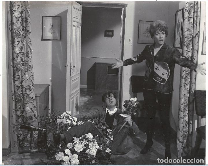 Cine: F30836 ETHEL ROJO JOSE MARIA TASSO ESA PICARA PELIRROJA FOTO B/N ORIGINAL ESPA&Ntilde;OLA