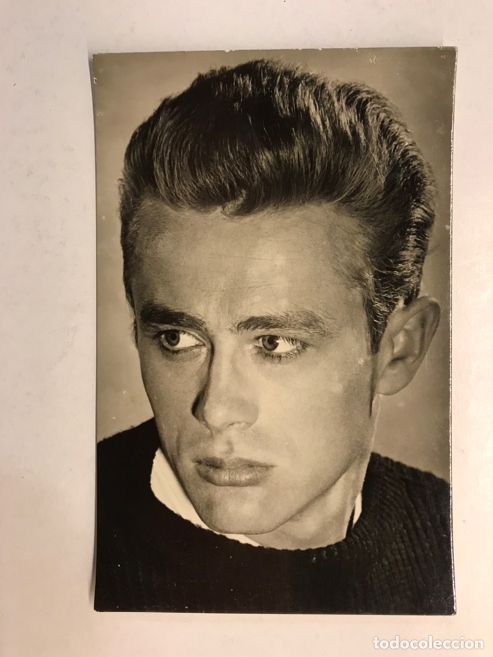 Cine: CINE. ACTORES. Foto postal, James Dean. Al Este del Ed&eacute;n. Warner Bros . Edicion Archivo Bermejo.