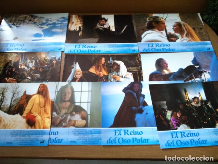 Cinema: EL REINO DEL OSO POLAR -- 10 FOTOCROMOS ORIGINALES DE CINE --