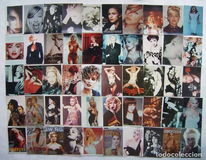 Cine: MADONNA. lote 4. 50 REPRODUCCIONES EN FOTOGRAF&Iacute;A SOBRE 10 X 15 cms..