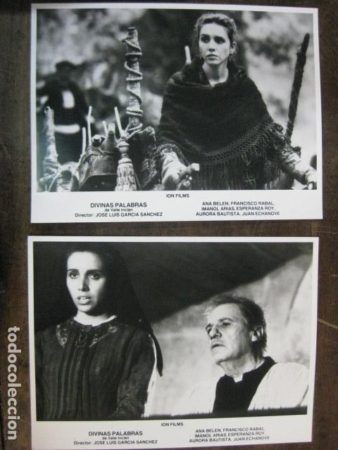 Cine: divinas palabras - 2 FOTO ORIGINAL B/N - ana belen paco rabal Ram&oacute;n del Valle-Incl&aacute;n