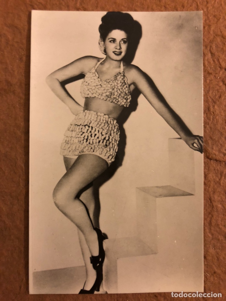 Cinema: ROSEMARY DECAMP. ANTIGUA POSTAL EN B/N SIN CIRCULAR N&deg; 201.