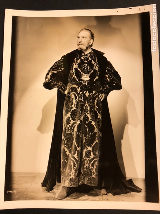 Cine: Foto original MGM C Aubrey smith capuleto en Romeo y Julieta.norma shearer george cukor