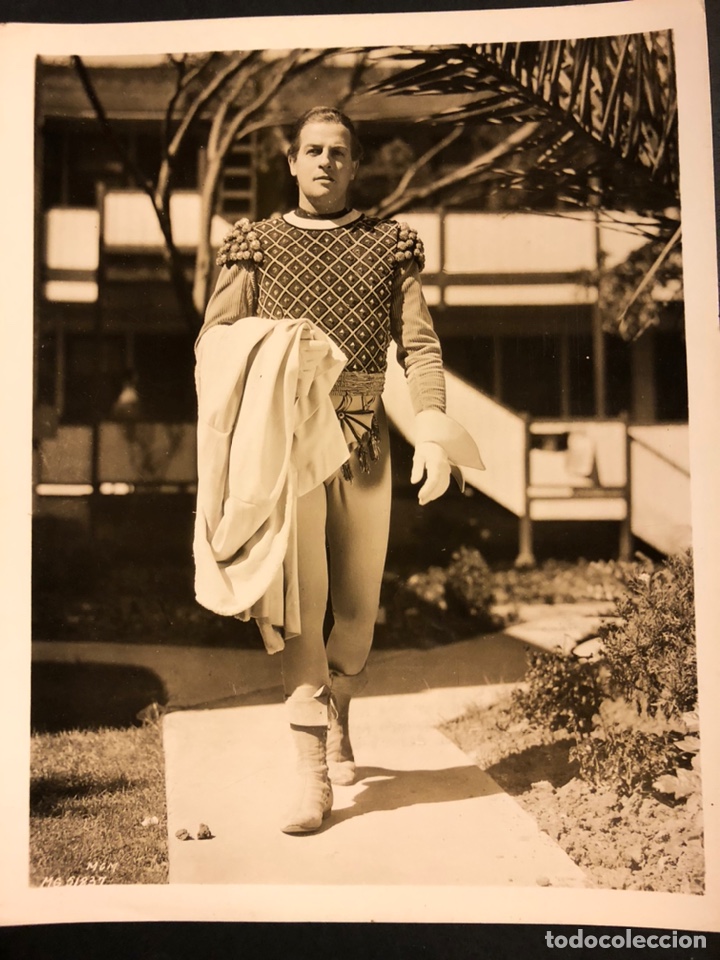 Cine: Foto original MGM Reginald Denny Benvolio en Romeo y Julieta.norma shearer .george cukor