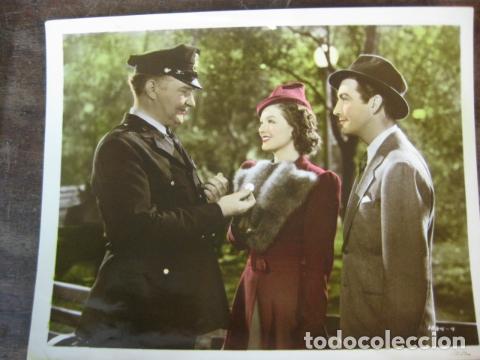 Cine: Lucky Night - foto original b/n coloreada - myrna loy robert taylor