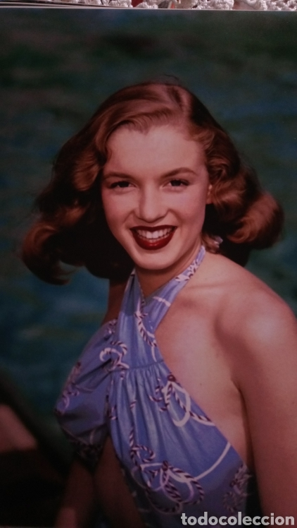 Cine: Marilyn monroe foto 24 x 30 de papel saten