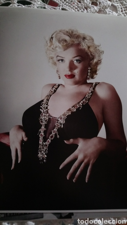 Cine: Marilyn monroe foto 24 x 30 de papel saten