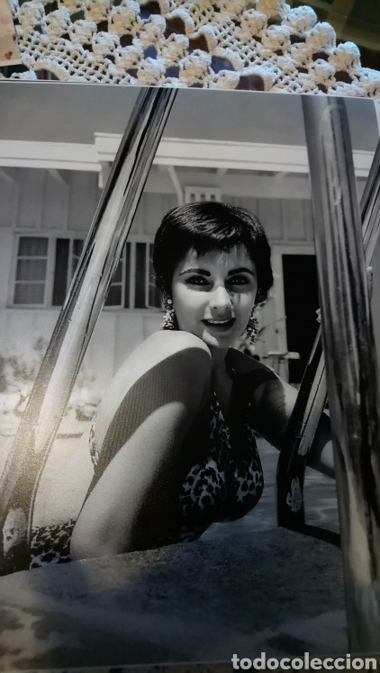 Cine: . Elizabeth taylor foto 24 x 30 papel saten