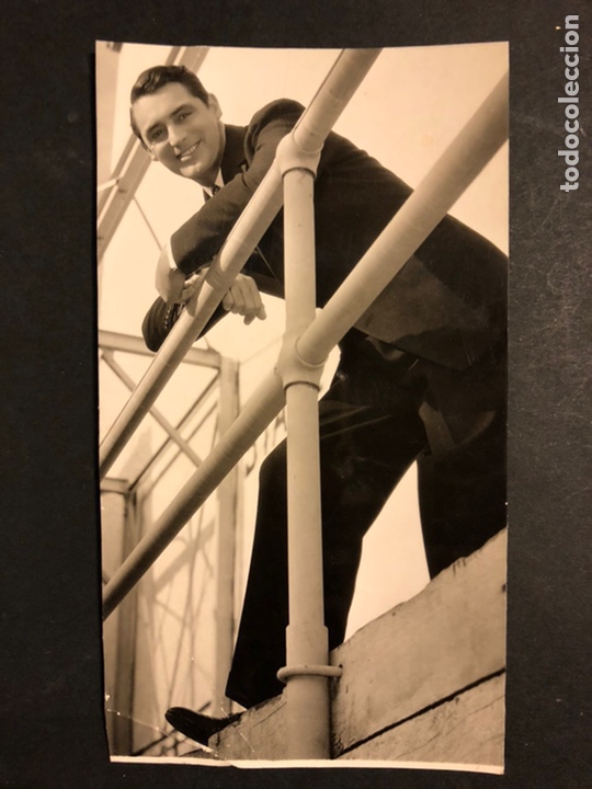 Cine: Foto original de Cary Grant 16,5 x 9 cm