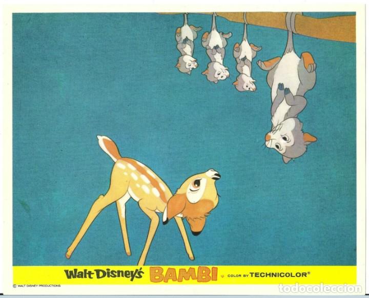 Kino: F31012D BAMBI WALT DISNEY FOTOCROMO ORIGINAL INGLES A