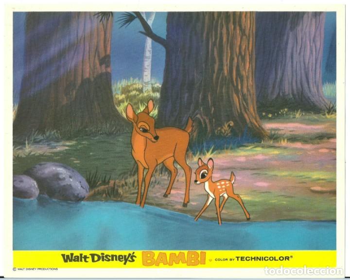 Kino: F31013D BAMBI WALT DISNEY FOTOCROMO ORIGINAL INGLES B