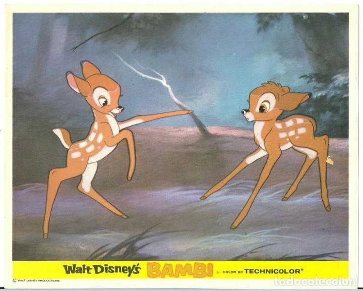 Kino: F31014D BAMBI WALT DISNEY FOTOCROMO ORIGINAL INGLES C