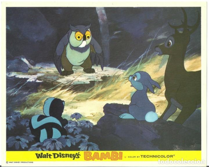 Kino: F31016D BAMBI WALT DISNEY FOTOCROMO ORIGINAL INGLES E