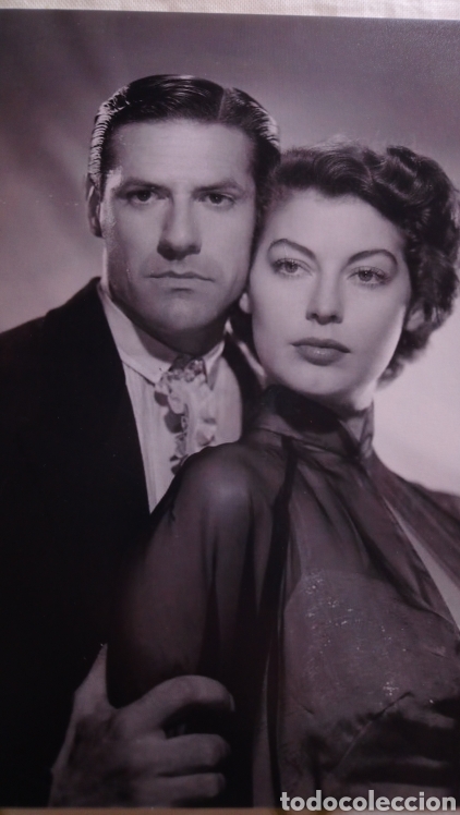Cine: . Ava. Gardner. Foto de 24 x 30 de una gran calida fotografica papel saten admite ofertas