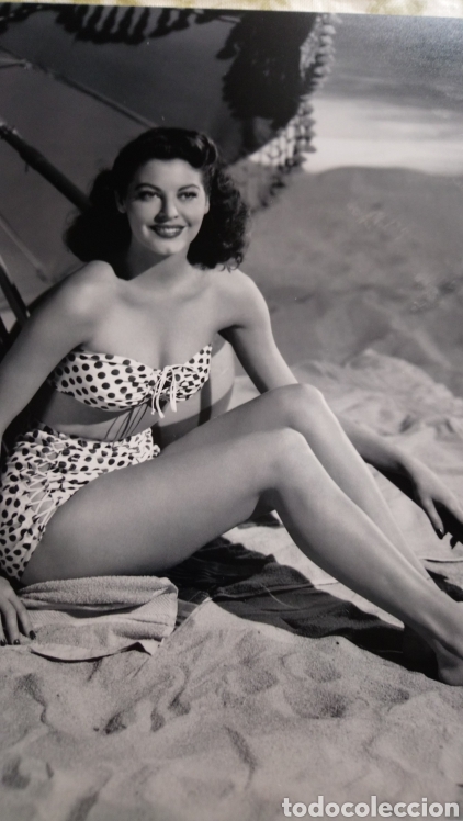Cine: . Ava. Gardner. Foto de 24 x 30 de una gran calida fotografica papel saten admite ofertas
