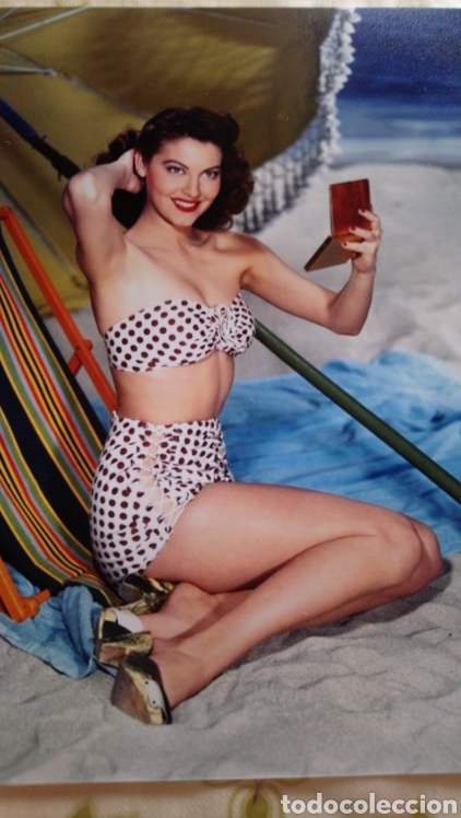 Cine: . Ava. Gardner. Foto de 24 x 30 de una gran calida fotografica papel saten admite ofertas