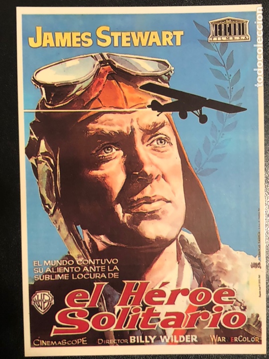 Cine: Tarjeta postal el h&eacute;roe solitario.james stewart