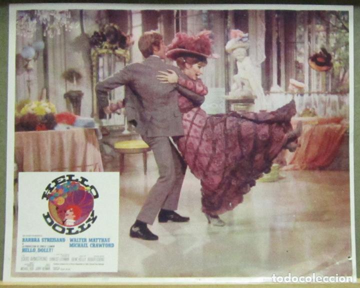 Cinema: AAB32 HELLO DOLLY BARBRA STREISAND MICHAEL CRAWFORD LOBBY CARD ORIGINAL MEJICANO