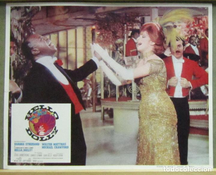 Cinema: AAB33 HELLO DOLLY BARBRA STREISAND LOUIS ARMSTRONG LOBBY CARD ORIGINAL MEJICANO