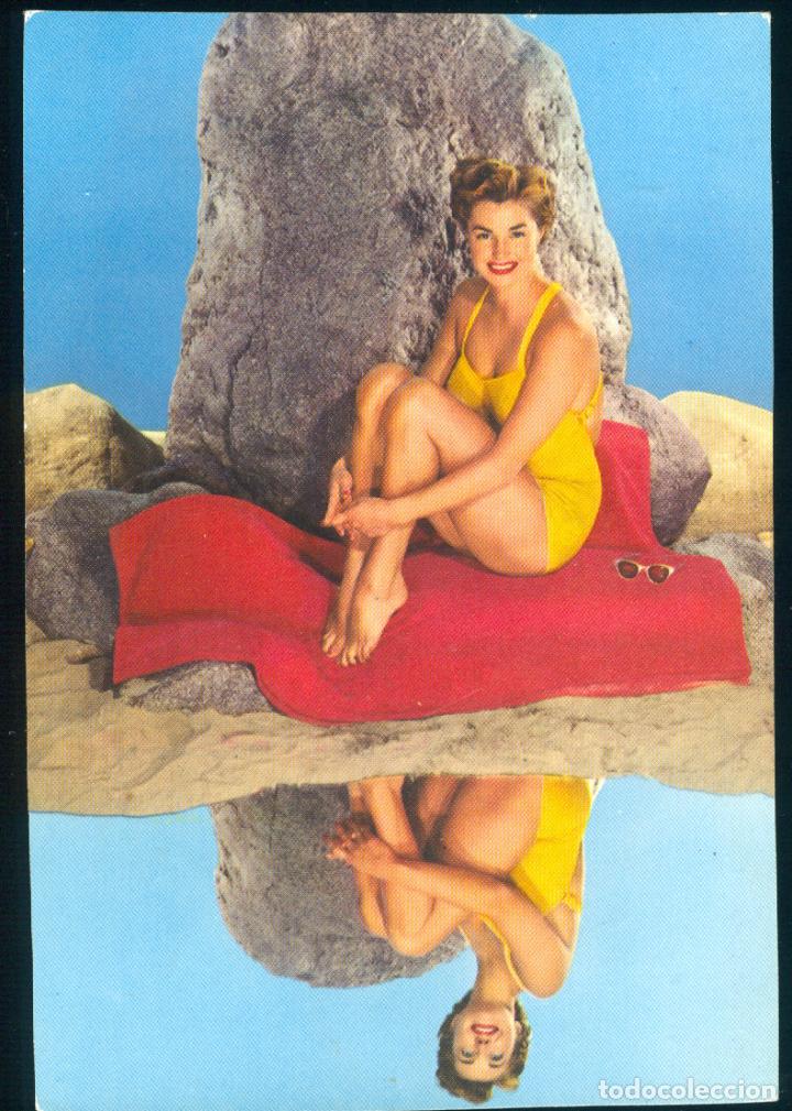 Cine: POSTAL ORIGINAL PERO CORTADA DE ESTHER WILLIAMS