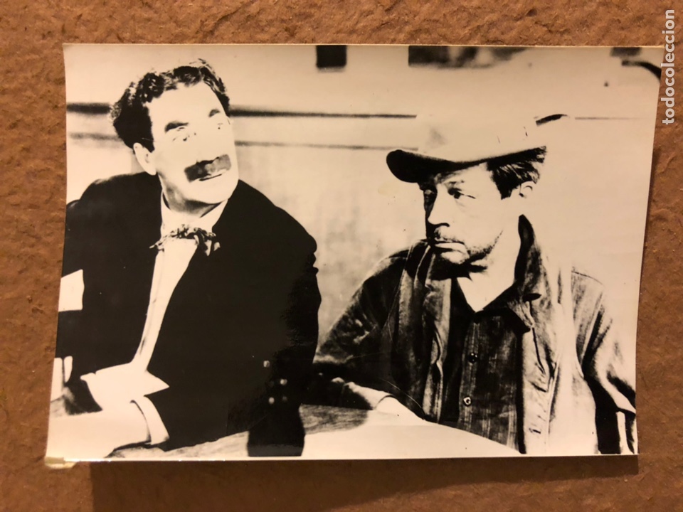 Cine: GROUCHO MARX. FOTOGRAF&Iacute;A ORIGINAL EN B/N.