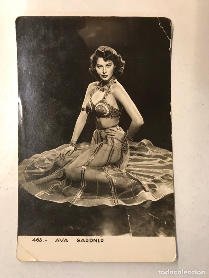 Cine: AVA GARDNER. Postal No. 463, Acriz Estadounidense. SIN IDENTIFICAR EDITOR (h.1950?)