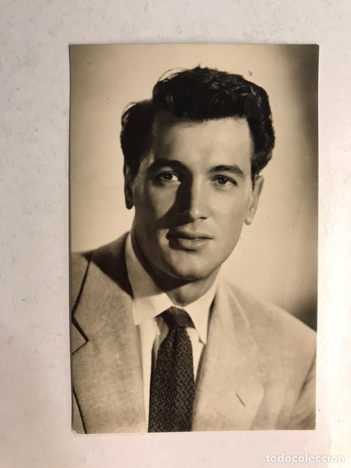Cine: CINE Actores y Actrices Foto postal No.1581, Rock Hudson. Actor Estadounidense Edita:JDP (h.1950?)