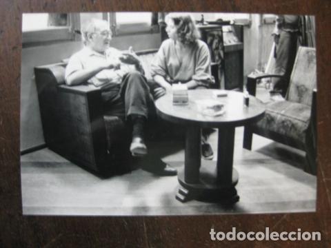 Cine: si te dicen que cai - foto original b/n - foto rodaje vicente aranda victoria abril 10x15cm