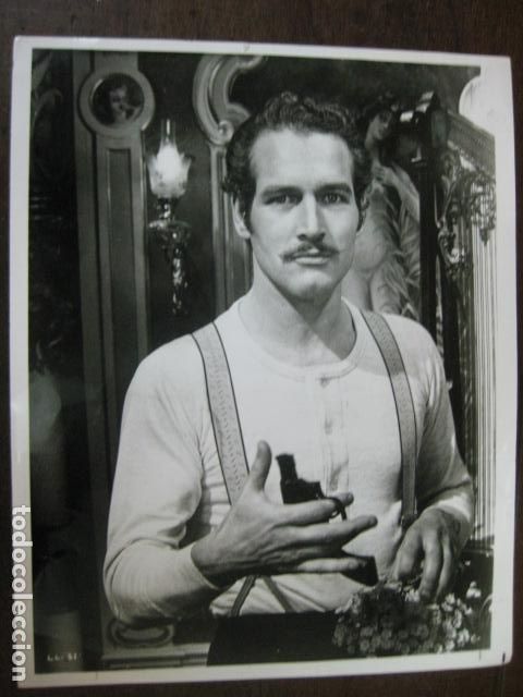 Cine: paul newman - foto original b/n - lady l film