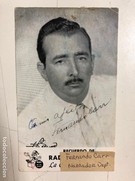 Kino: CUBA. FERNANDO CARR. NARRADOR DEPORTIVO.