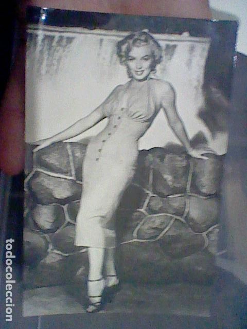 Cine: MARILYN MONROE  POSTALES FOTO ACTRIZ  N&ordm; 2012 C 13,8 X 8,8 CMS PRECIOSA