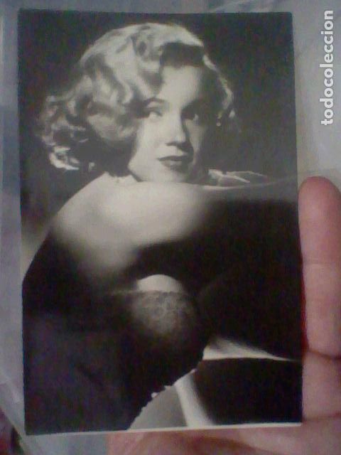 Cine: MARILYN MONROE POSTALES FOTO ACTRIZ 14 X 9 CMS PRECIOSA RARA