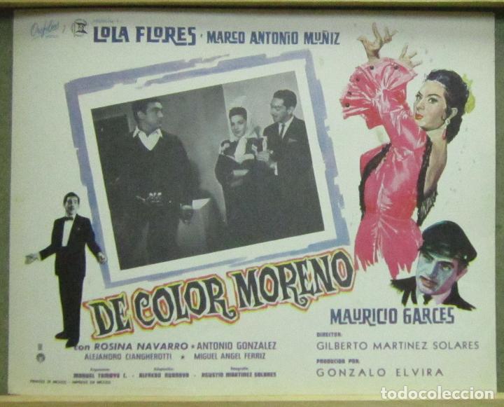 aab35 de color moreno lola flores lobby card or - Buy Pictures 