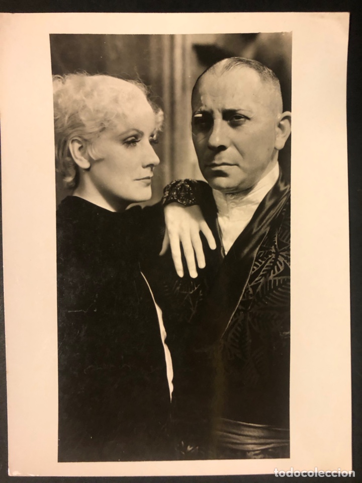 Cine: Foto original de Greta Garbo y Erich Von Stroheim Como tu me deseas 24 x 18 cm