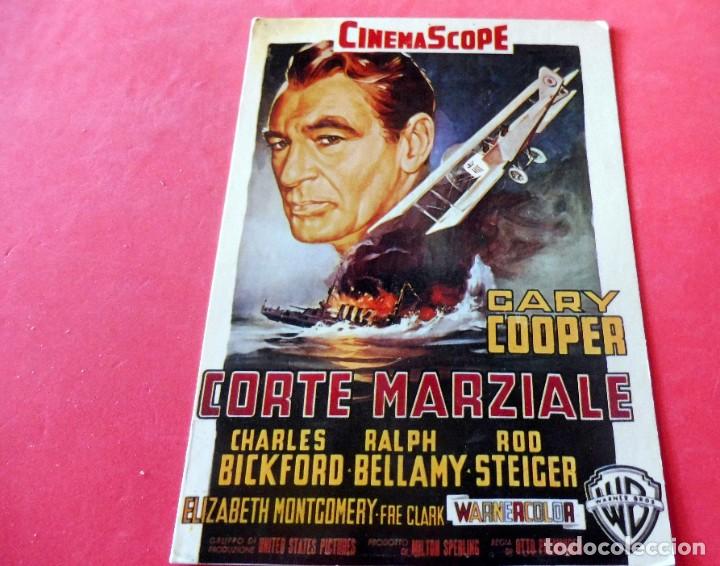 Cine: TARJETA POSTAL - CINE - E 25 COUR MARTIALE - GARY COOPER - EDITIONS NUGERON
