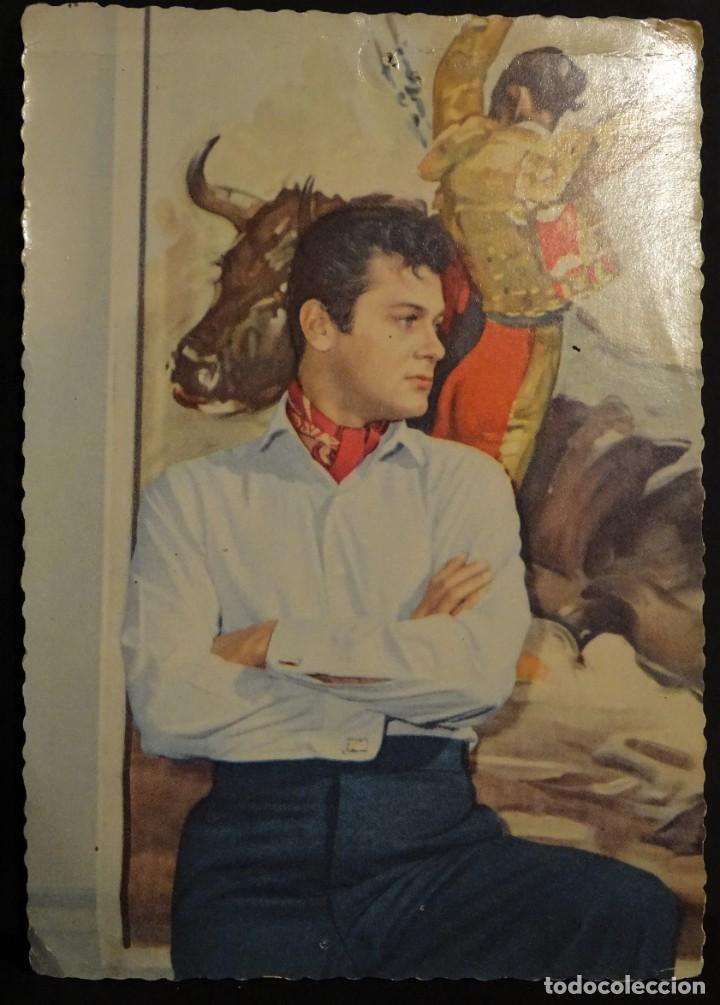 Kino: Tony Curtis , postal circulada del a&ntilde;o 1959