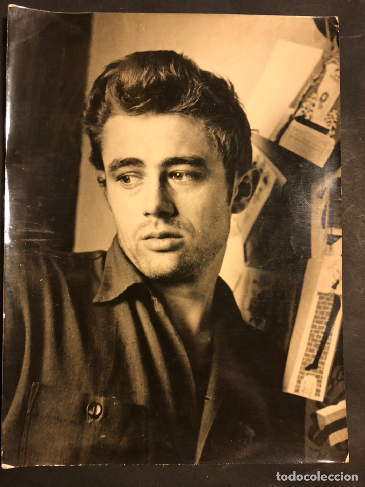 Cine: Foto original de la productora de James Dean.al este del Ed&eacute;n.As films 24 x 18 cm