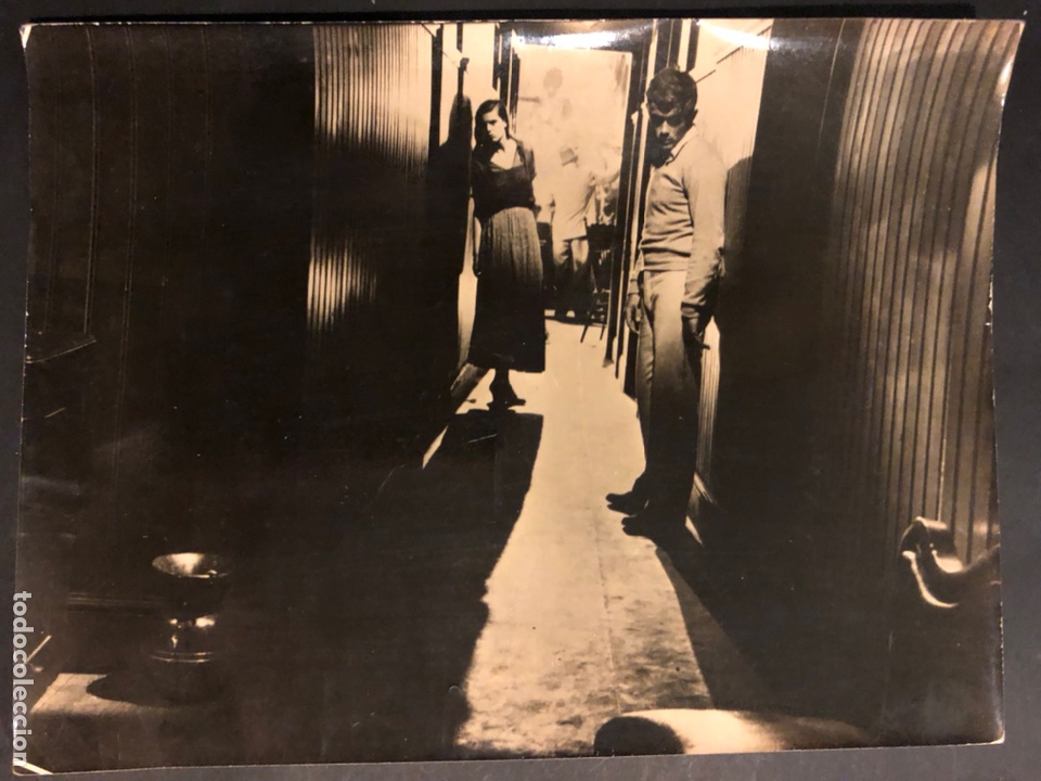 Cine: Foto original de la productora de James Dean.al este del Ed&eacute;n.As films 24 x 18 cm