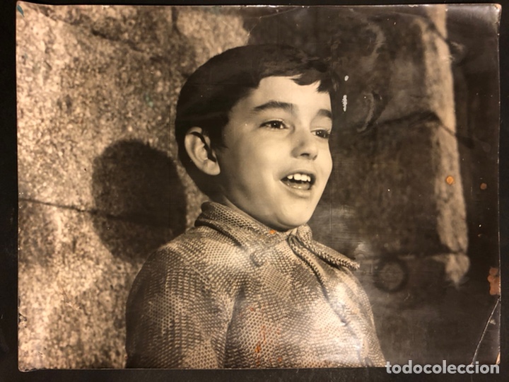 Cine: Foto original de joselito.el peque&ntilde;o ruise&ntilde;or 24 x 18 cm