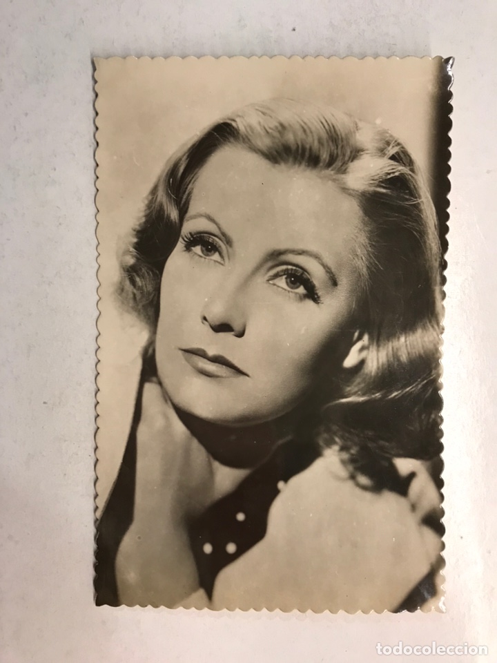 Cine: CINE. Actores y Actrices. Postal No.57, Greta Garbo. Actriz Estadounidense .. (h.1950?)