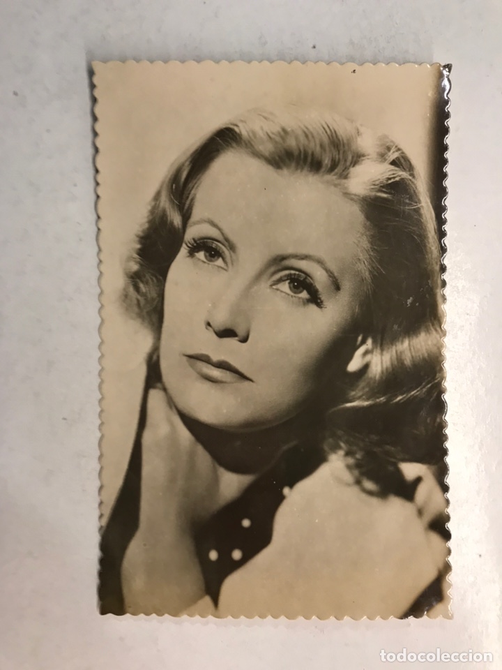 Cine: CINE. Actores y Actrices. Postal No.57, Greta Garbo. Actriz Estadounidense .. (h.1950?)