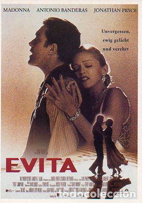 Kino: Postal de Evita (Madonna)