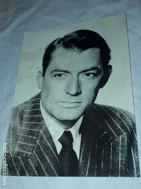 Cine: Foto ficha obsequio de Rom&aacute;ntica Gregory Peck