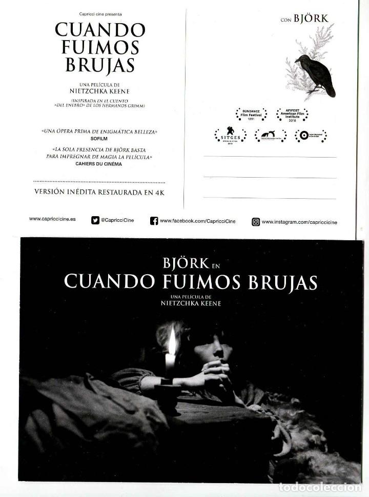 Cine: CUANDO FUIMOS BRUJAS, con Bj&ouml;rk. POSTAL.