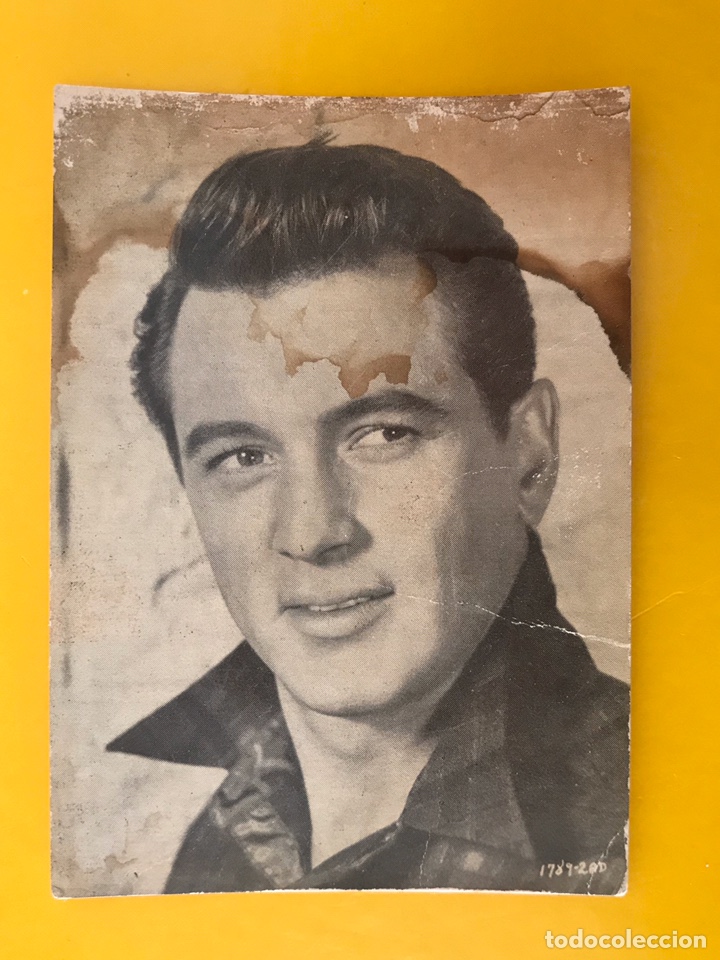 Cine: CINE ACTORES Y ACTRICES Postal No.1, ROCK HUDSON. Actor Estadounidense (h.1950?)