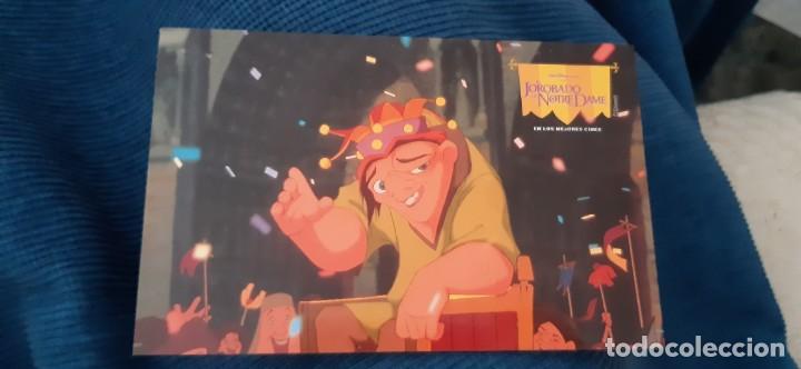 Cine: POSTAL PROMOCIONAL BIMBO CINE PEL&Iacute;CULA EL JOROBADO DE NOTRE DAME A&Ntilde;OS 90